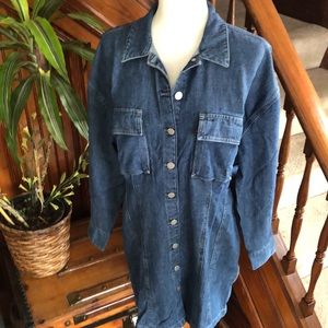Levi’s Mini Shirt Dress Sz L